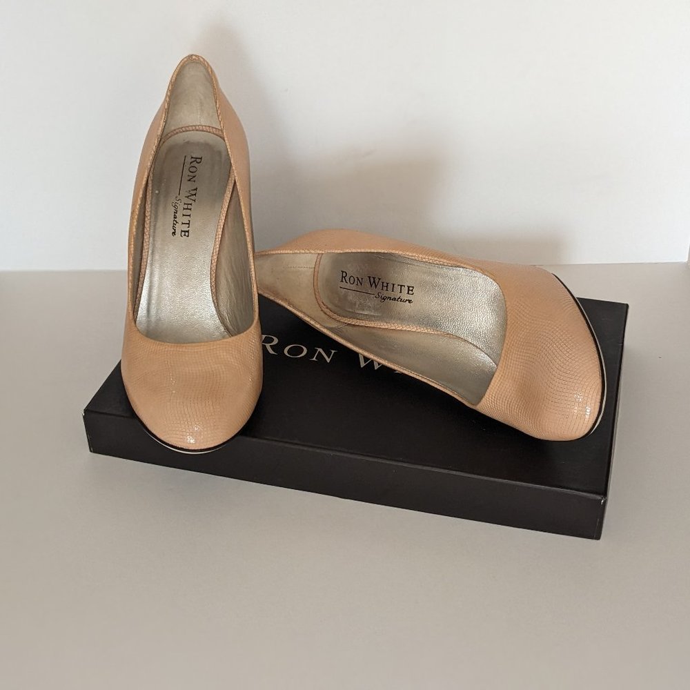 Ron White Signature High Heals in Nude